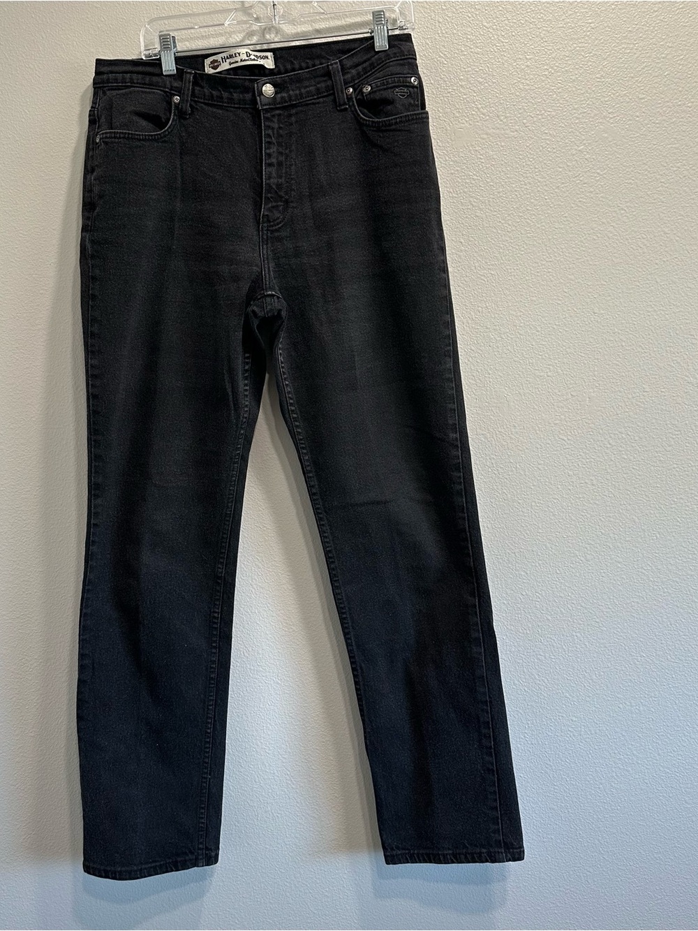 Harley Davidson women’s black jeans,size 14L